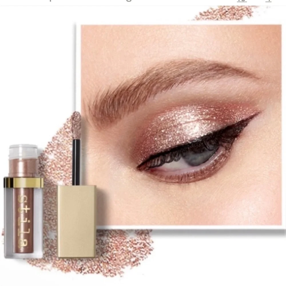 New Stilla Glitter & Glow Liquid Eye Shadow Kitten - Grace